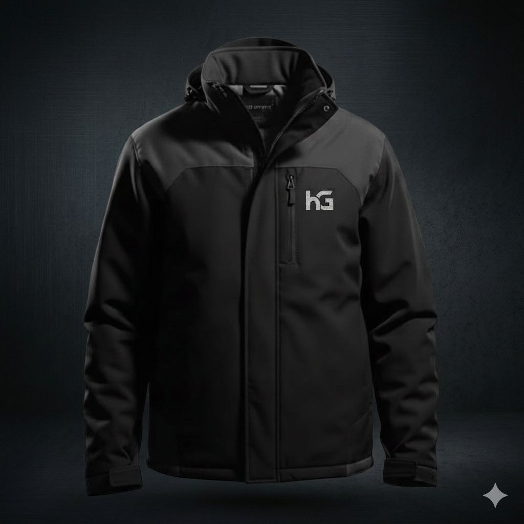 HARDYS Matt Black Stretch Insulated Waterproof Jacket
