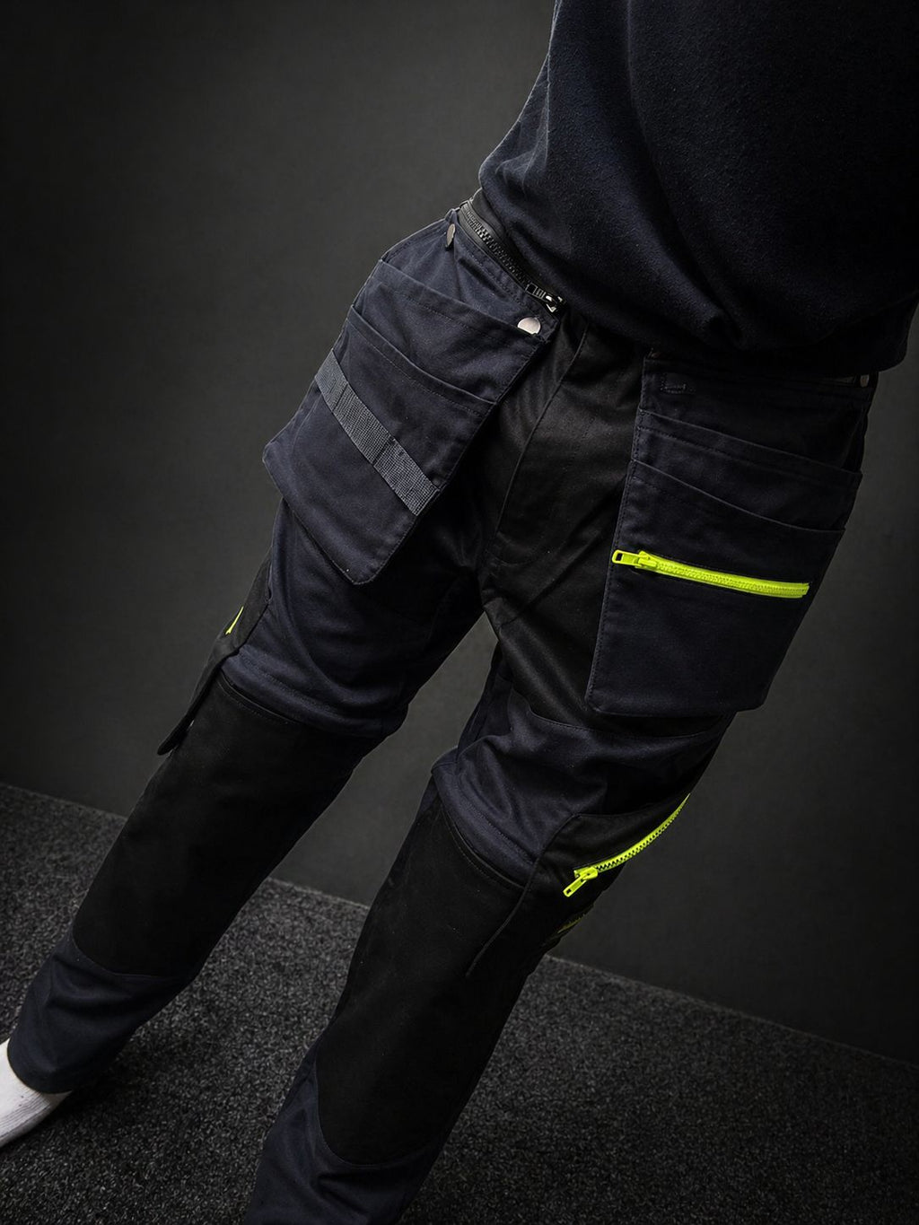 HARDYS 2-in-1 Stretch Workwear Trousers – Zip-Off to Shorts