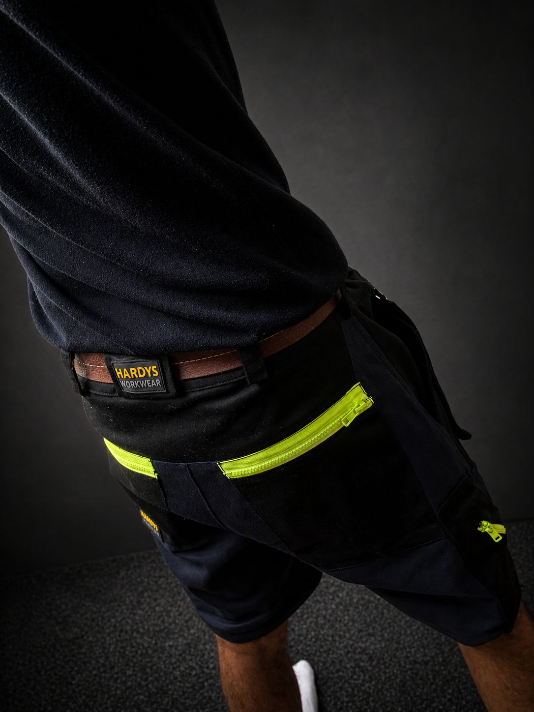 HARDYS 2-in-1 Stretch Workwear Trousers – Zip-Off to Shorts