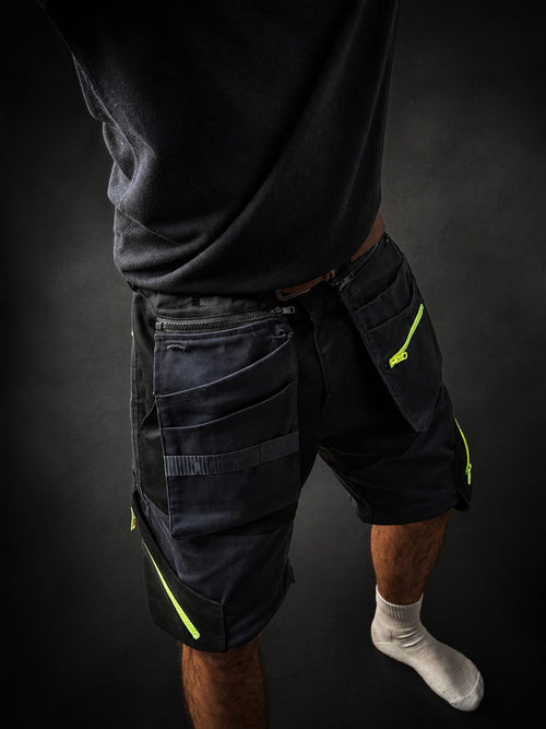 HARDYS 2-in-1 Stretch Workwear Trousers – Zip-Off to Shorts