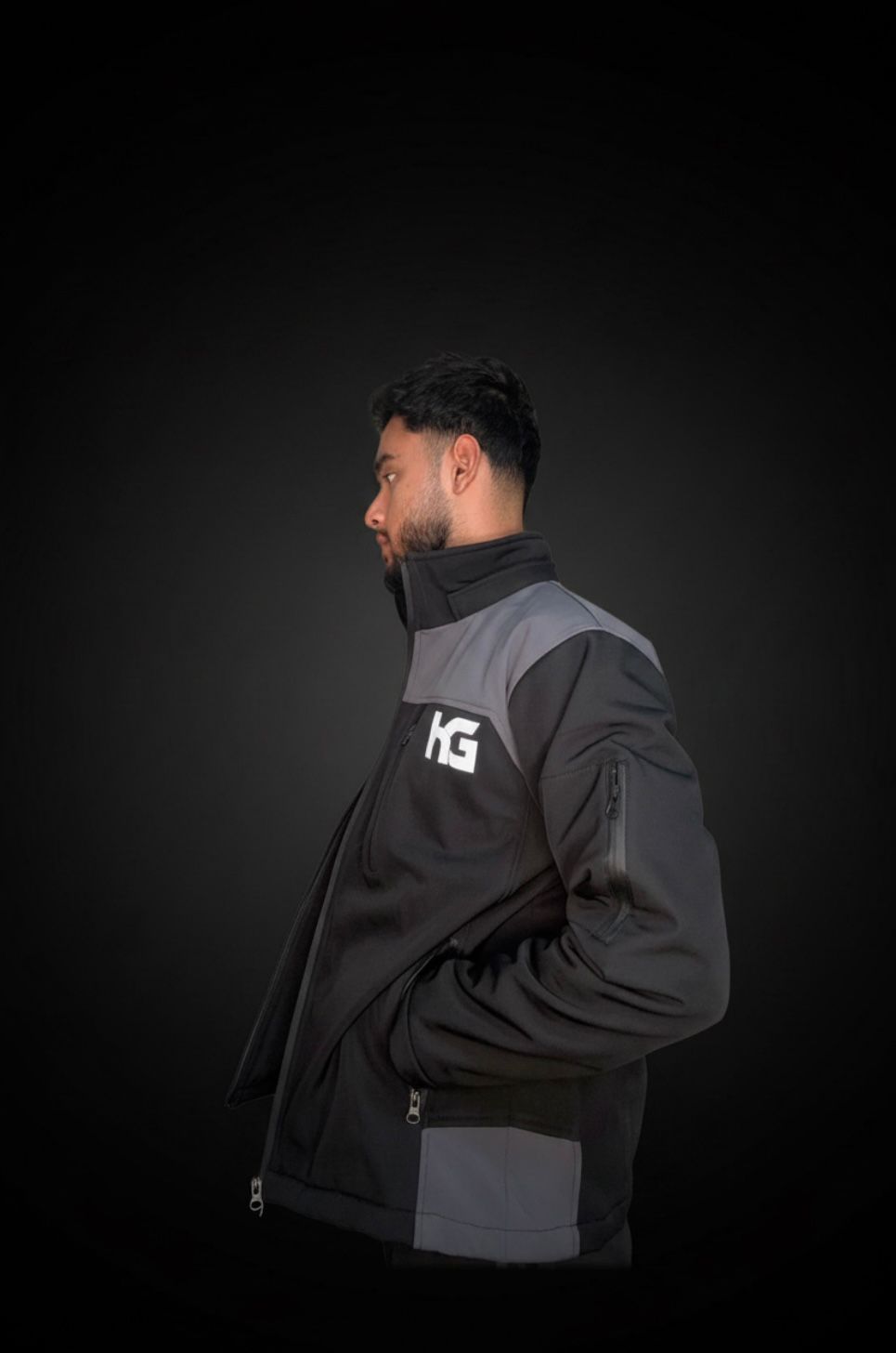HARDYS Matt Black Stretch Insulated Waterproof Jacket